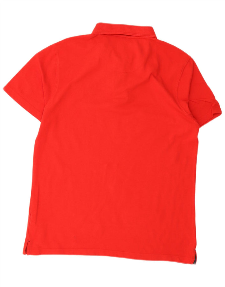 Weird Fish Polo Homme Grand Rouge Coton
