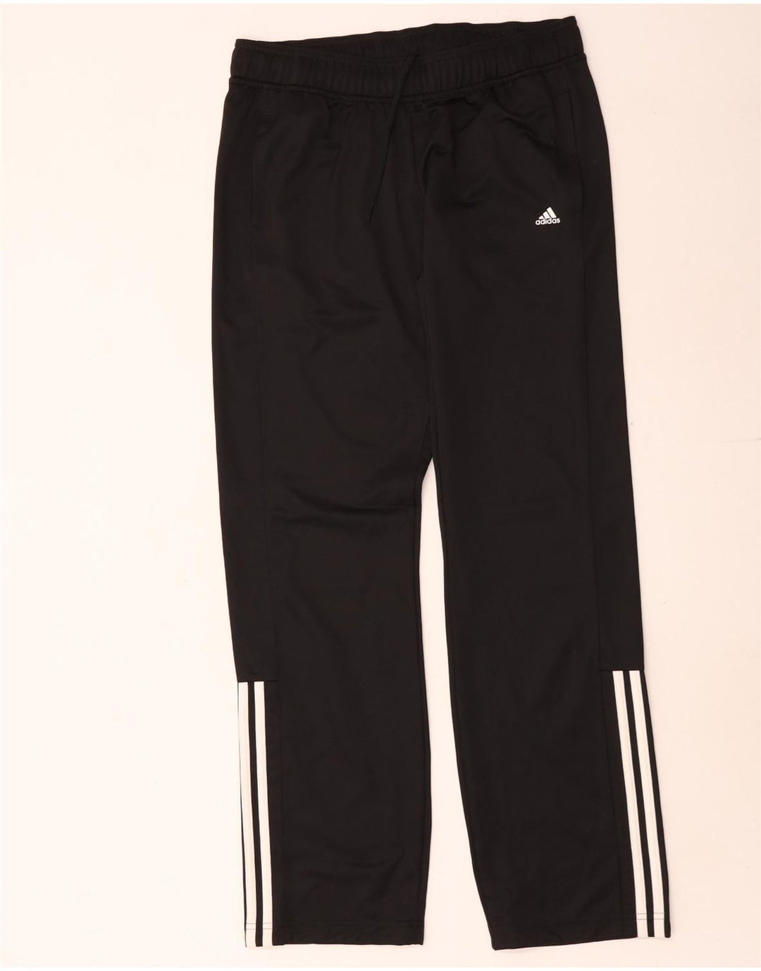 Adidas Pantalon de survêtement pour femme UK 12/14 Medium Noir Polyester
