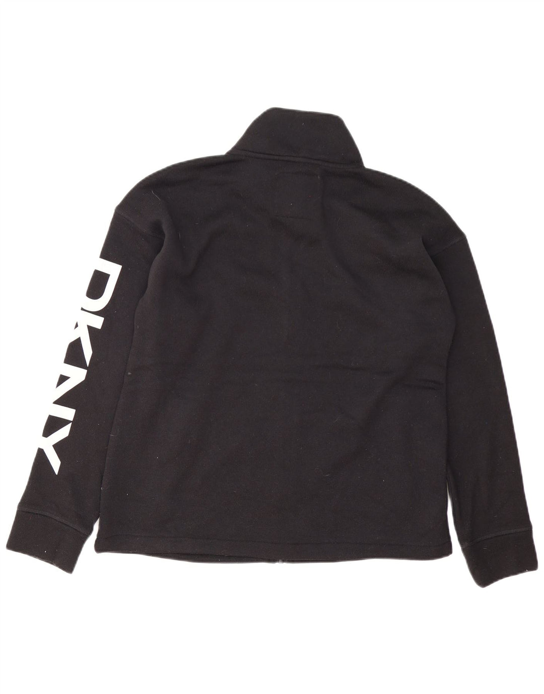 Dkny Veste de survêtement graphique pour homme en polyester noir moyen