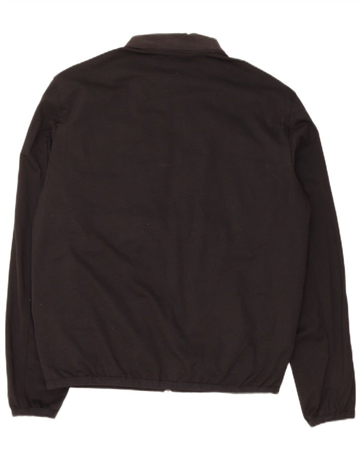 ZARA Veste matelassée homme UK 38 Medium Noir Polyester