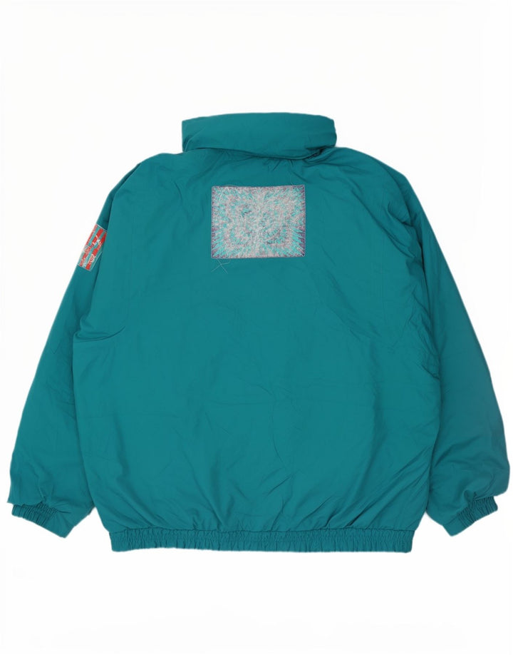 Sergio Tacchini Veste de ski rembourrée pour homme UK 42 XL Vert Polyester