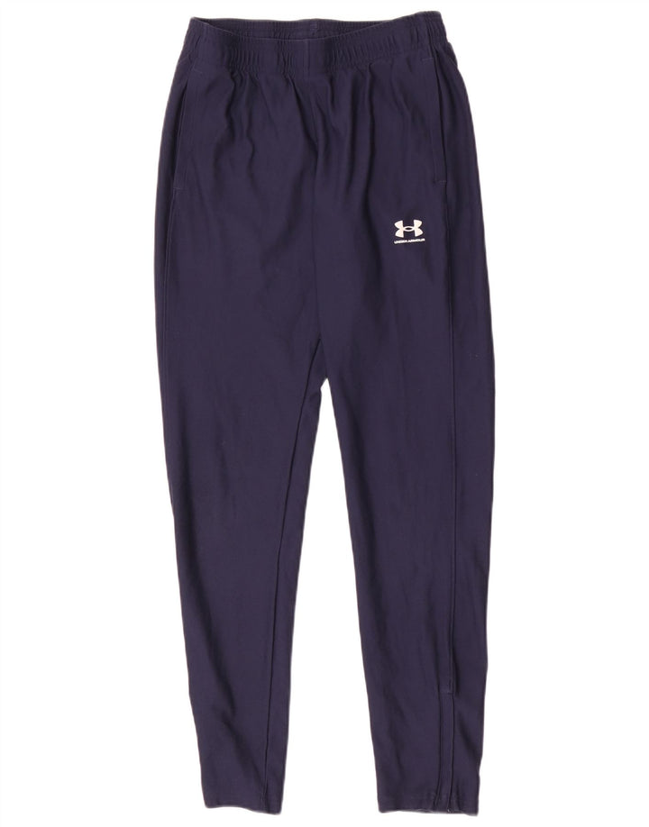 Under Armour Pantalon de Survêtement Garçon 11-12 ans Large Bleu Marine Polyester