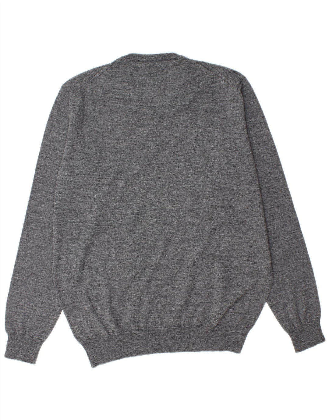 Dack's Pull col V pour homme 2XL Gris Laine