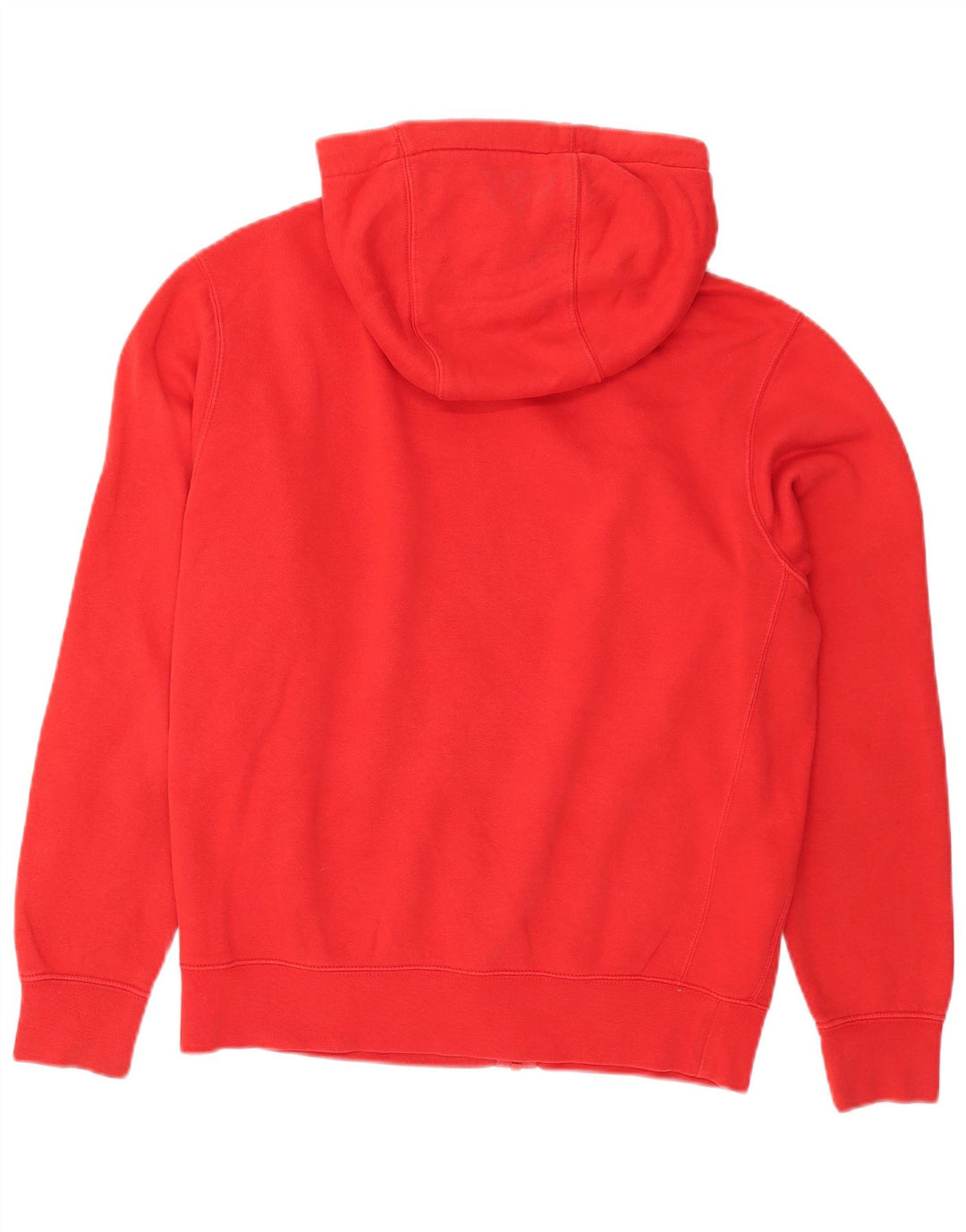Nike Pull à capuche zippé pour homme Petit coton rouge