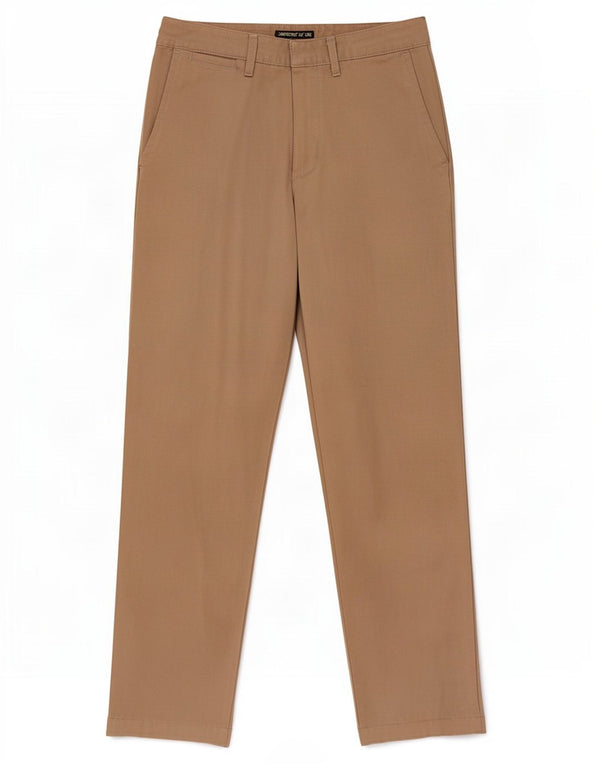 Lee Pantalon Chino Droit Femme W30 L30 Coton Beige