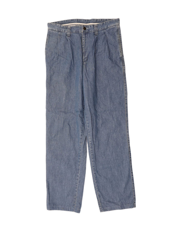 Jean droit femme vintage W33 L34 Bleu