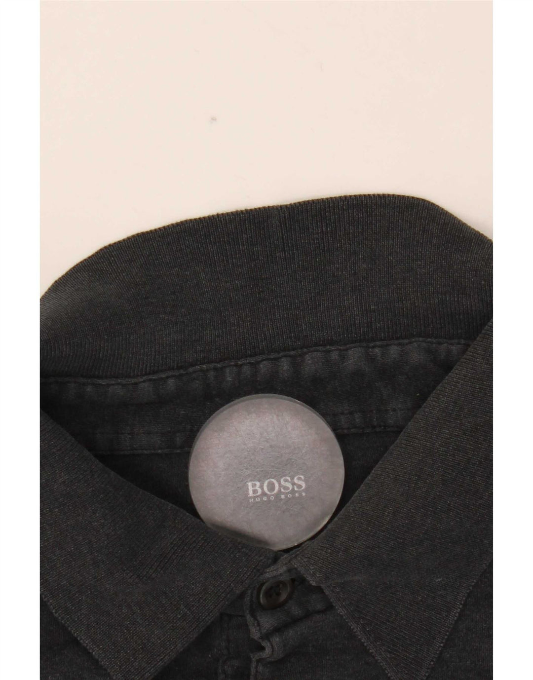 Hugo Boss Polo à manches longues pour homme 2XL Gris