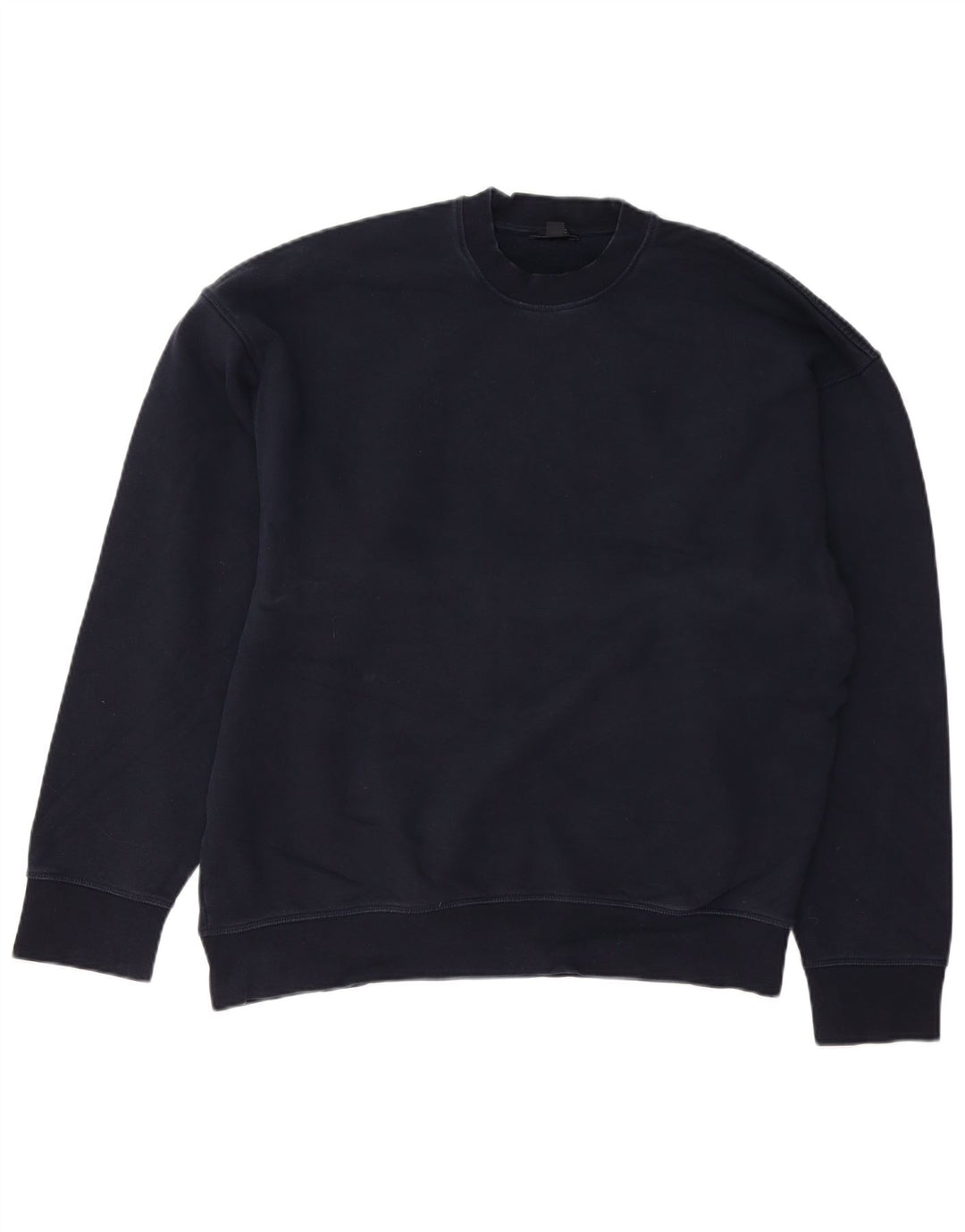 COS Sweat-shirt pour homme en coton bleu marine Taille L