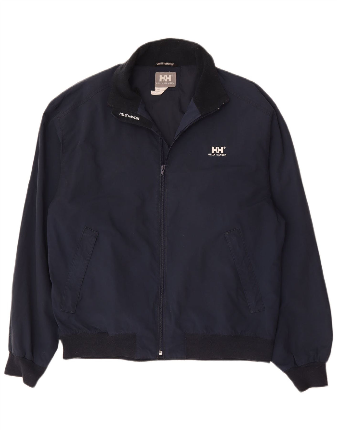 Helly Hansen Veste Bomber Homme UK 40 Large Bleu Marine Nylon