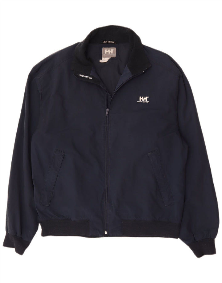 Helly Hansen Veste Bomber Homme UK 40 Large Bleu Marine Nylon