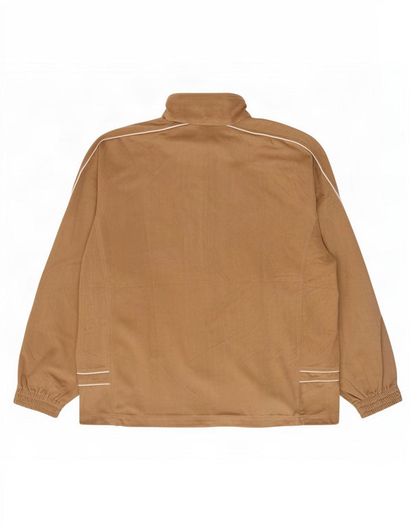 Diadora Veste de survêtement en velours pour hommes IT 56 2XL Beige Polyester