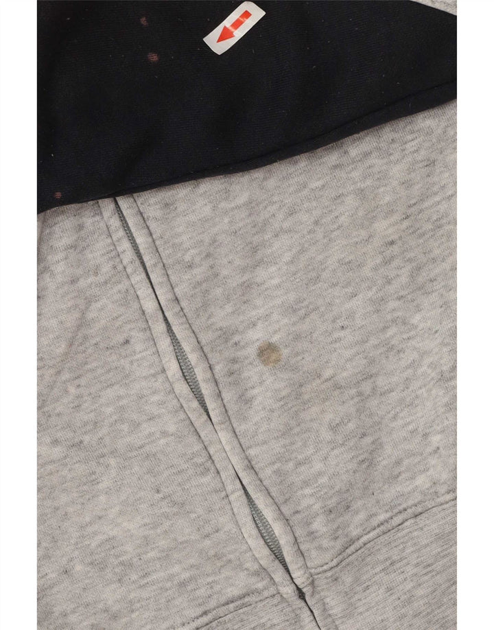 Champion Veste de Survêtement Homme Gris Moyen Colourblock Coton