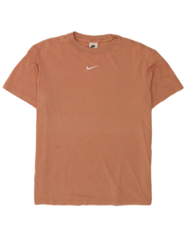Nike T-shirt coupe ample pour homme en coton rose petit