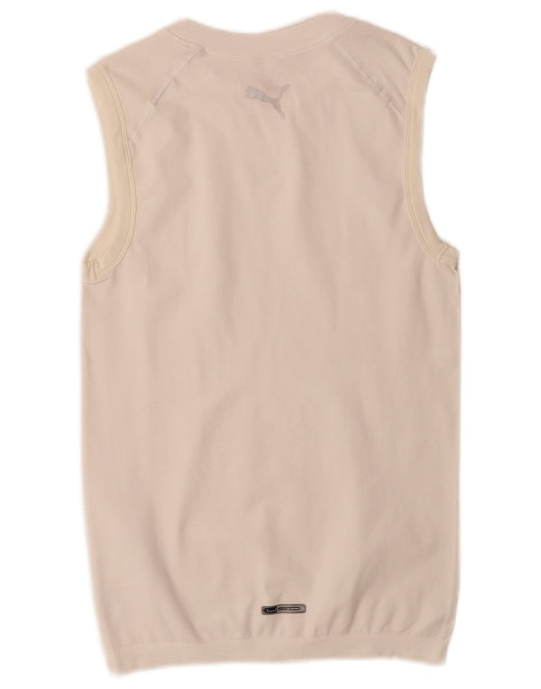 Puma Débardeur pour femme UK 14 Large Blanc
