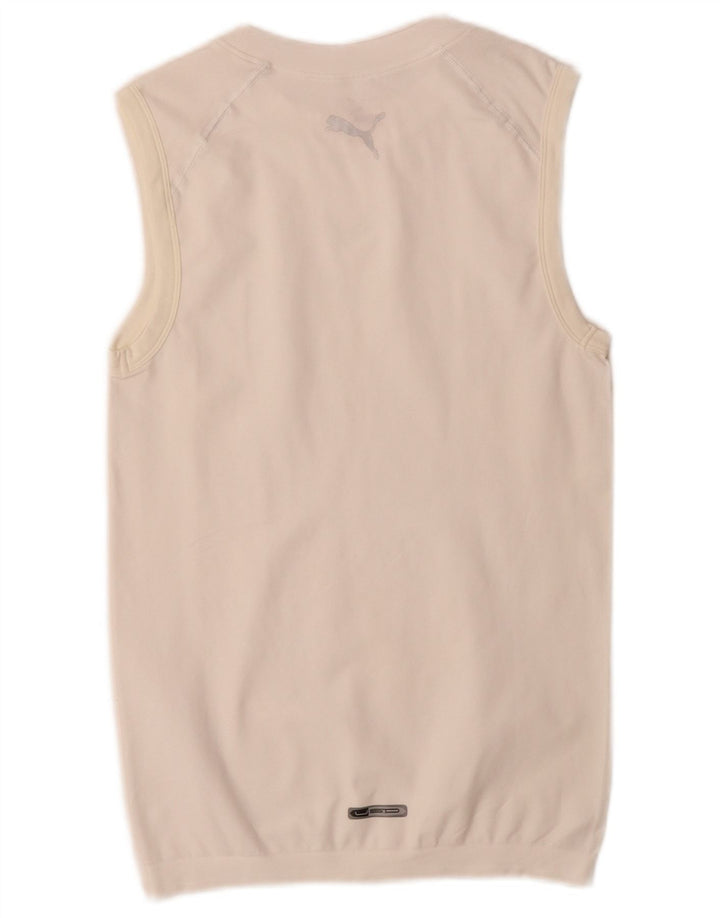 Puma Débardeur pour femme UK 14 Large Blanc
