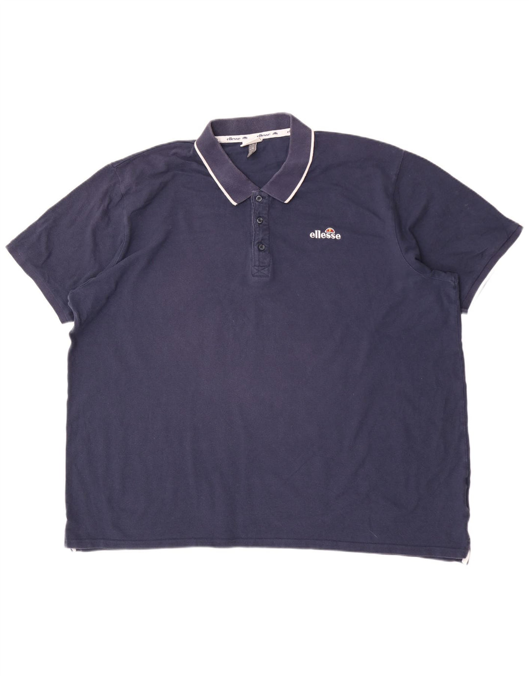 Ellesse Polo Homme 3XL Bleu Marine Coton