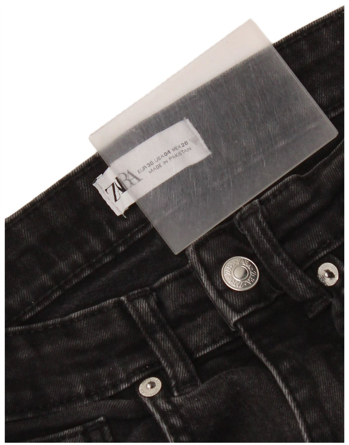 Zara Jean Bootcut Femme EU 36 XS W26 L25 Noir