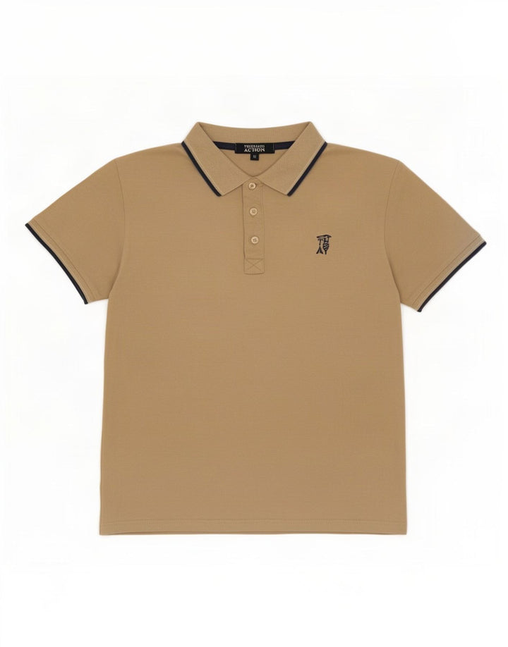 Polo Homme Trussardi Coton Beige Moyen