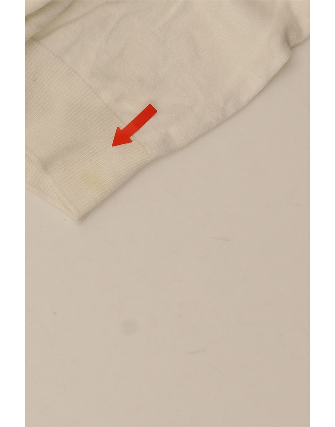 Zara Pull à col rond pour homme Petit Blanc