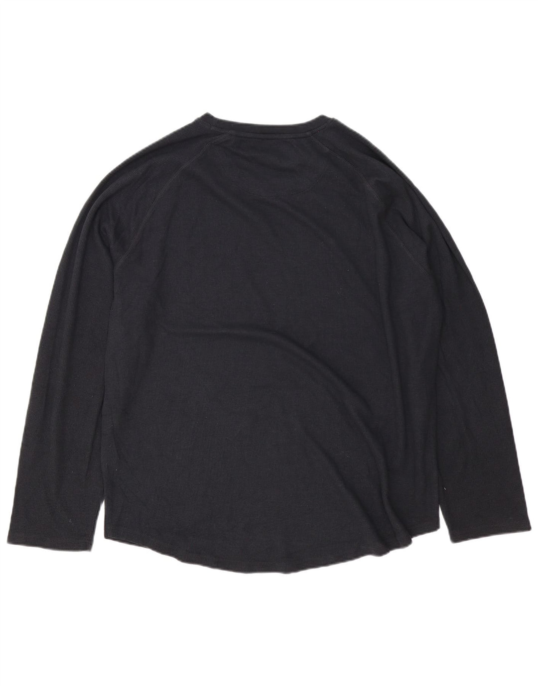 Crew Clothing Haut à manches longues pour homme en coton noir 2XL