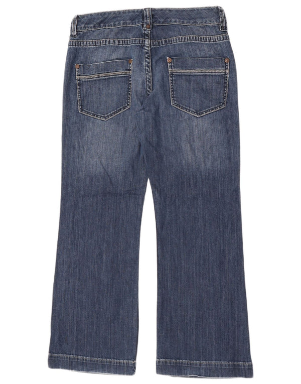 Marks & Spencer Jean bootcut pour femme UK 14 Large W34 L28 Bleu Coton