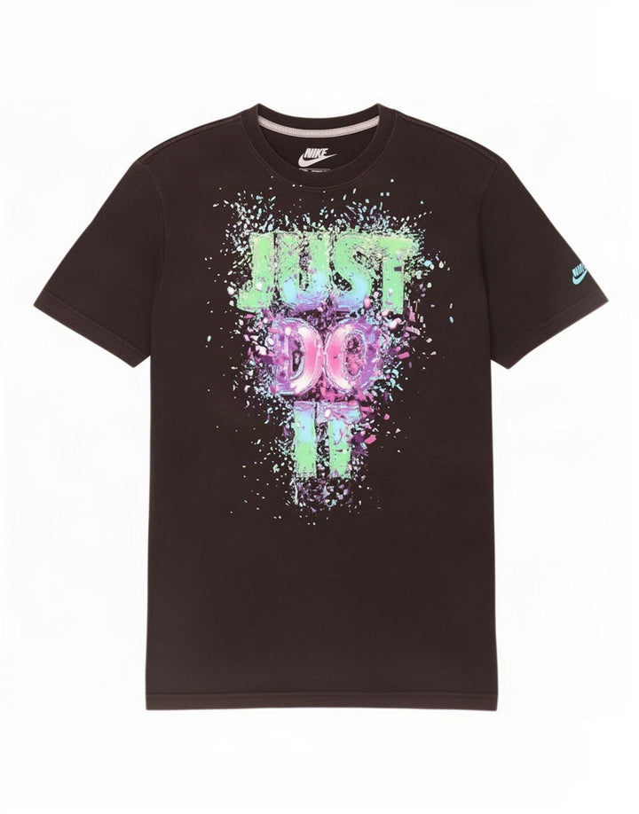 Nike T-shirt coupe classique pour homme Noir moyen