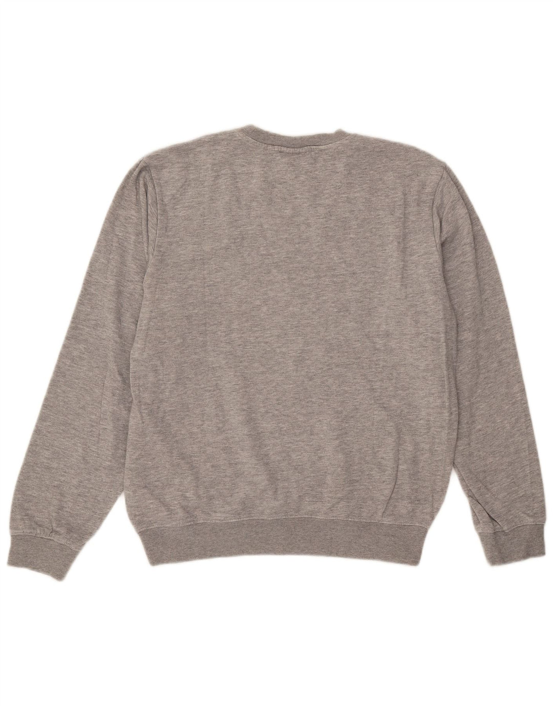 Kappa Sweat-Shirt Homme Gris Moyen Moucheté Coton