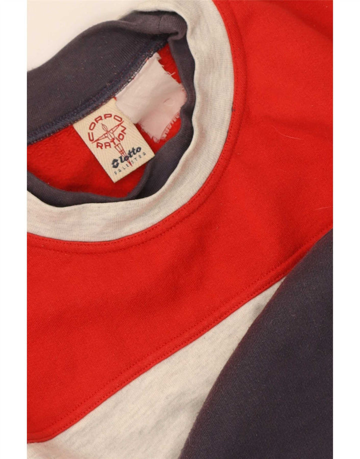 Lotto Sweat-shirt graphique pour hommes, grand color block multicolore