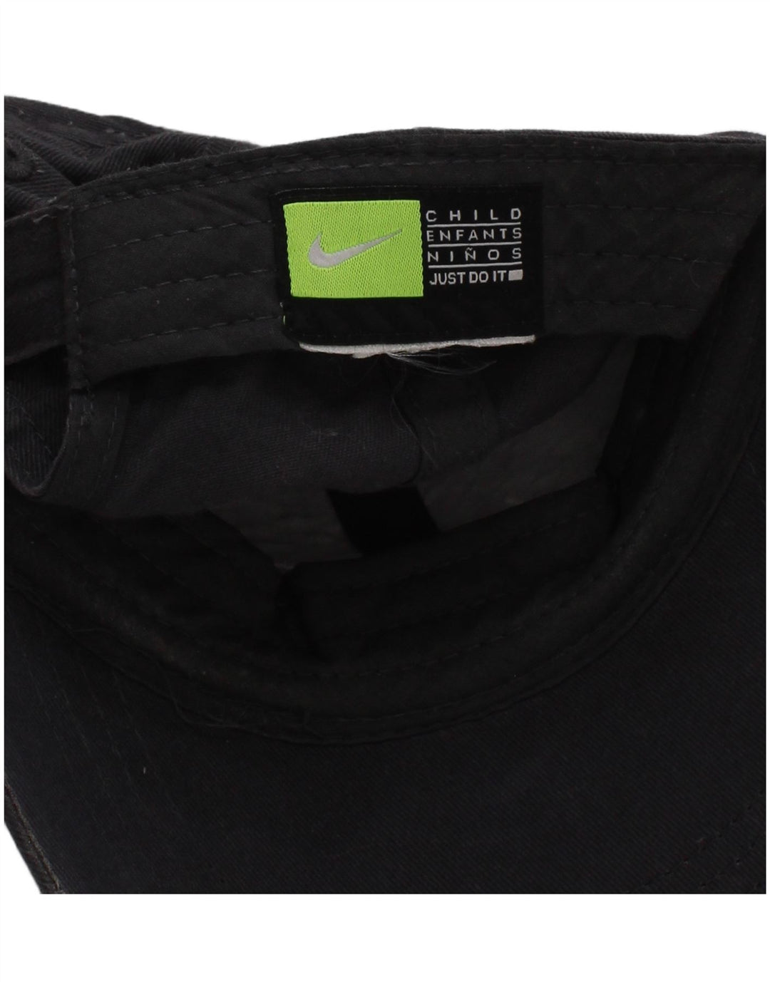 Nike Casquette de baseball graphique pour garçon Taille unique Noir