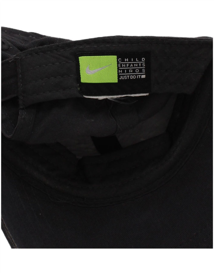 Nike Casquette de baseball graphique pour garçon Taille unique Noir