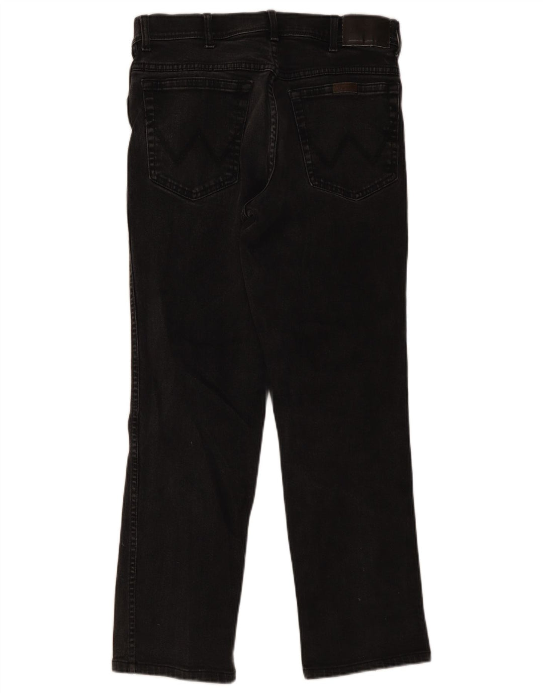 Wrangler Jean droit coupe régulière pour homme W34 L32 gris coton