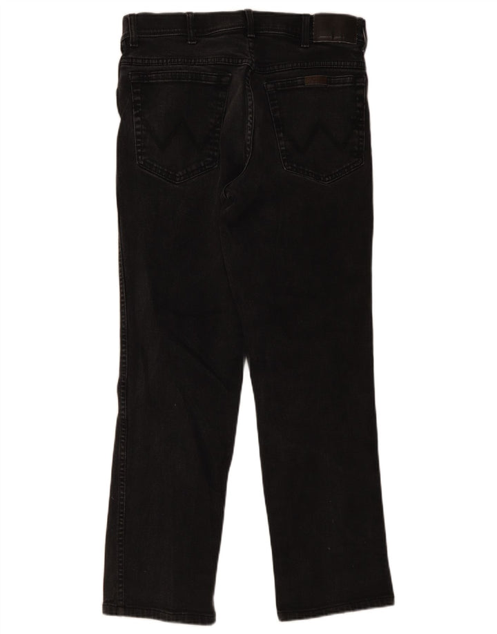 Wrangler Jean droit coupe régulière pour homme W34 L32 gris coton