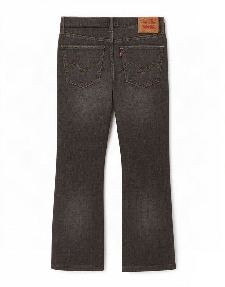 Levi's Jean Bootcut 527 Homme Gris W32 L27 Coton