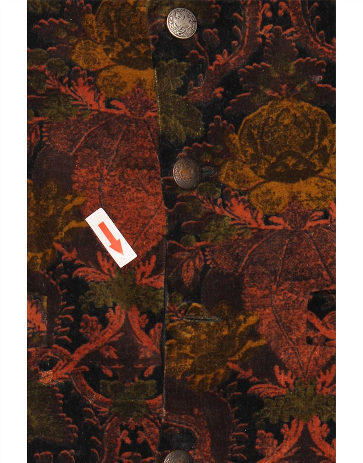 Mckay Gilet Homme XL Coton Floral Multicolore