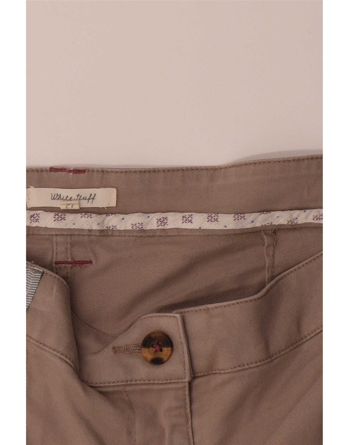 Short White Stuff pour femme UK 12 Medium W34 Coton beige