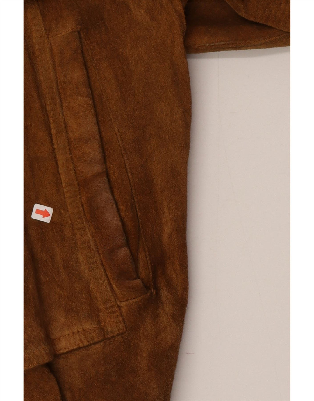 Les Boulevards Blouson Bomber En Daim Homme IT 54 2XL Cuir Marron