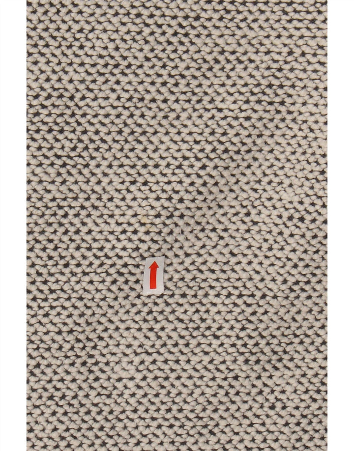 WEIRD FISH Sweat-shirt col zippé pour homme en coton gris 3XL