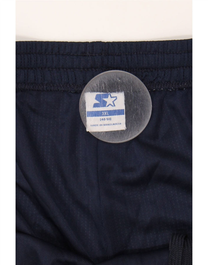 STARTER Mens Sport Shorts 3XL Navy Blue Polyester