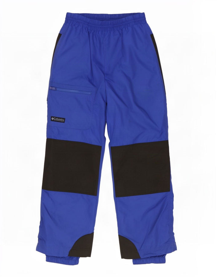 Columbia Pantalon de Ski Homme Bleu Moyen Colourblock Nylon