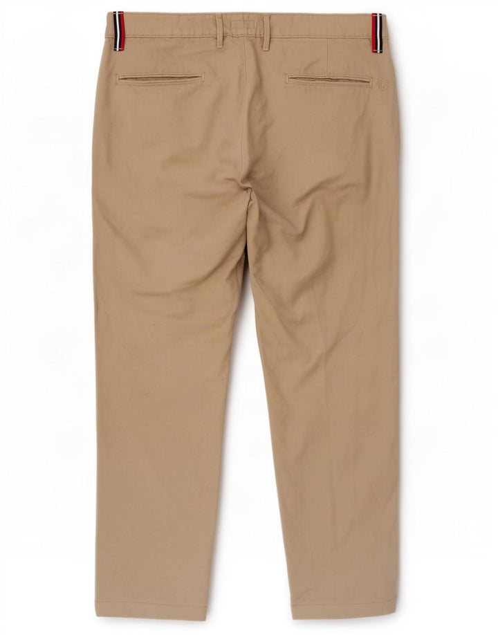 Fred Perry Pantalon Court Femme W31 L25 Coton Beige