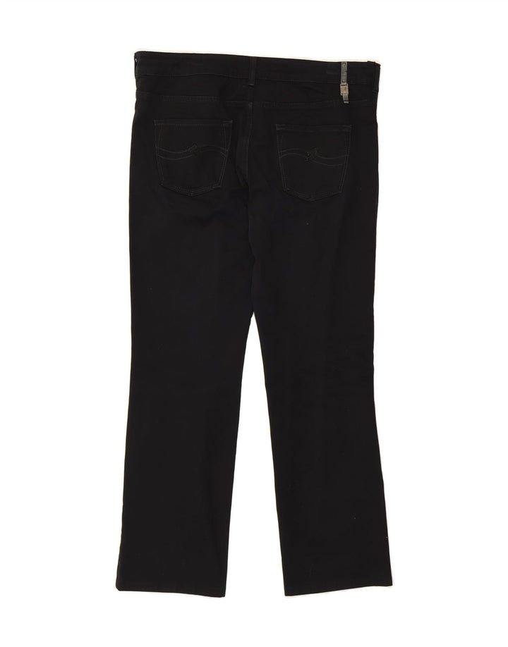 TRUSSARDI Womens Straight Jeans W29 L29 Black Cotton Vintage Trussardi and Second-Hand Trussardi from Messina Hembry 
