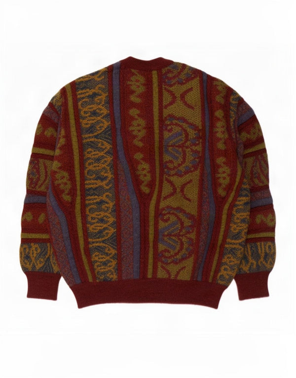 Umberto Vallati Pull Col Rond Homme IT 54 XL Multicolore
