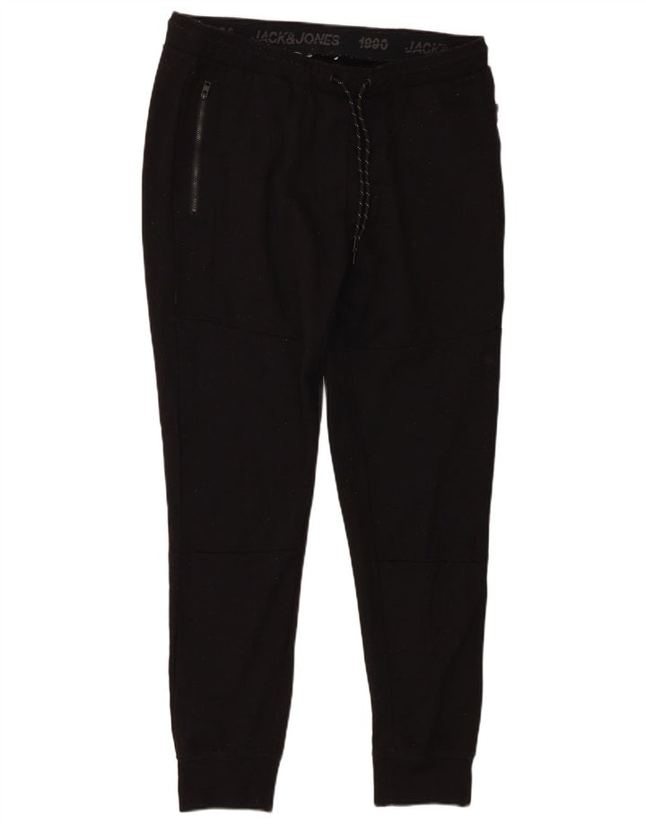 Jack & Jones Pantalon de Survêtement Homme Joggers Large Noir Polyester