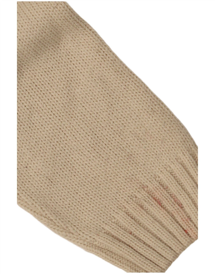 Fiume Cardigan Homme Pull IT 54 XL Beige Laine