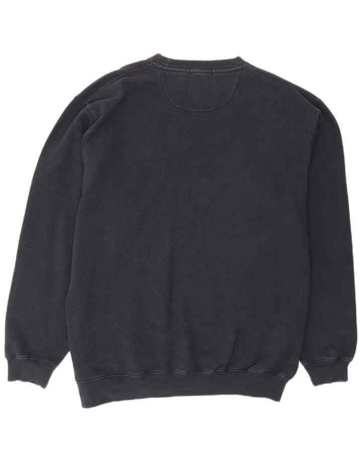Gant Sweatshirt Jumper XL Bleu Marine Coton Homme
