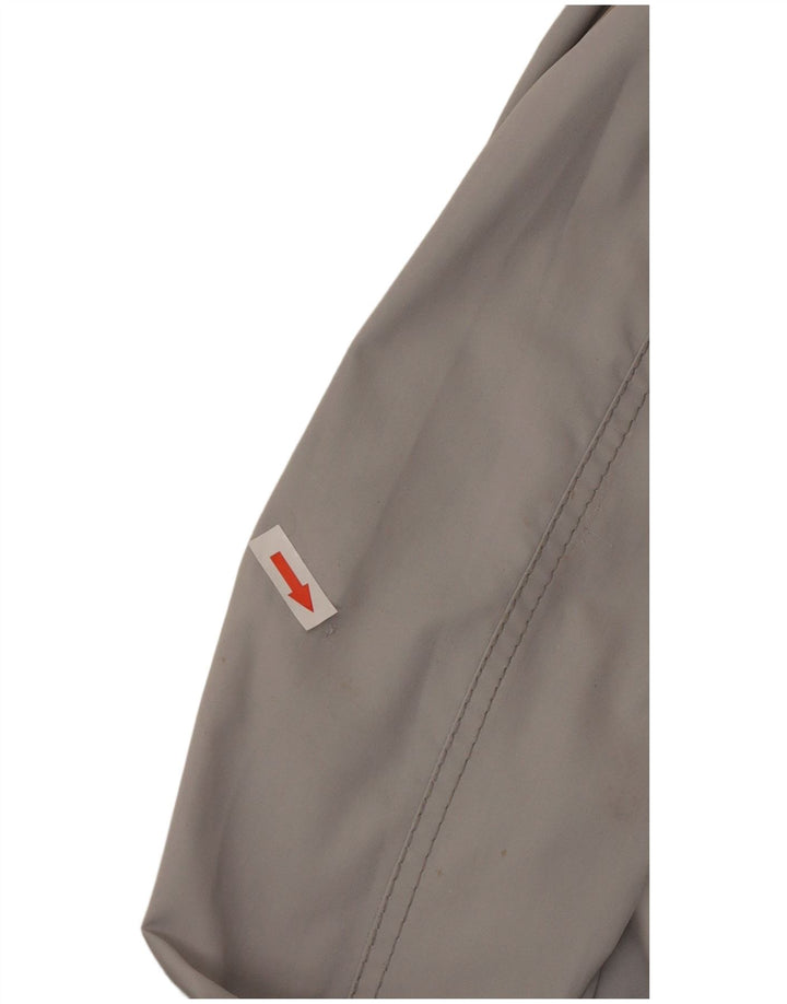 vintage Mens Bomber Jacket UK 40 Grand Gris