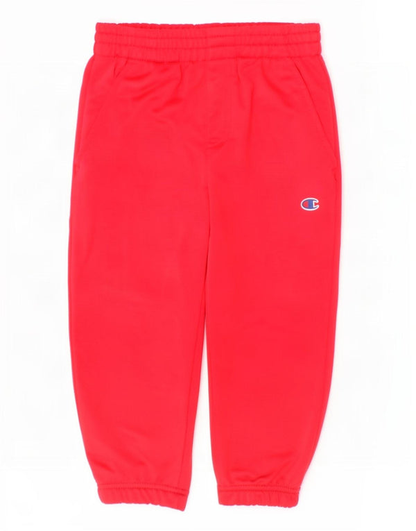 Champion Pantalon De Survêtement Joggers Bébé Garçon 18-24 Mois Rouge Polyester