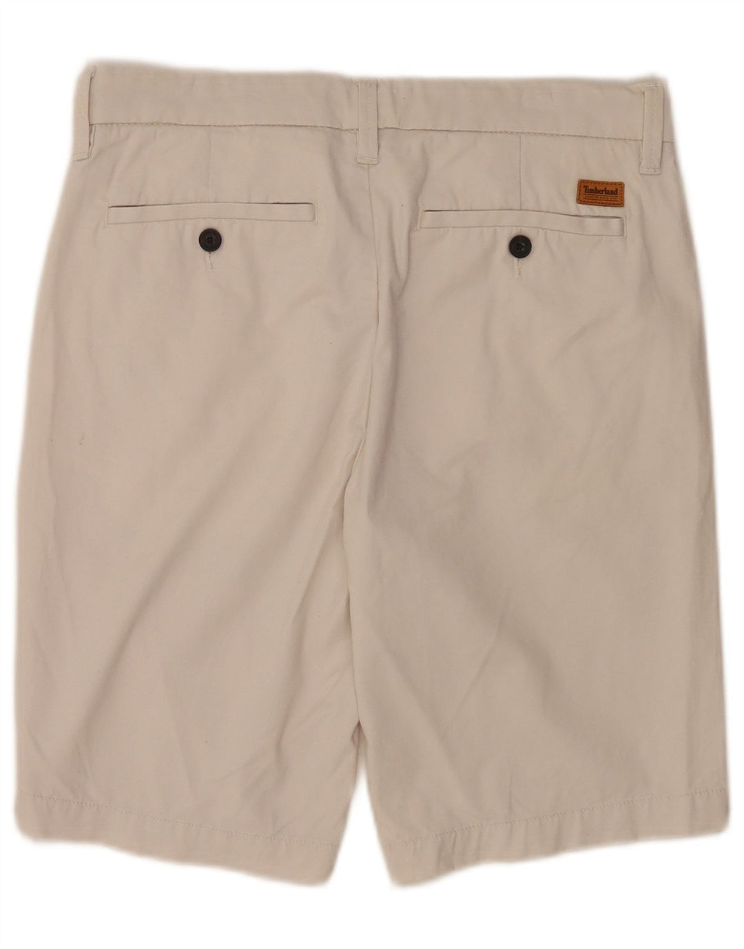 Timberland Short Chino Homme W29 Medium Blanc Cassé Coton