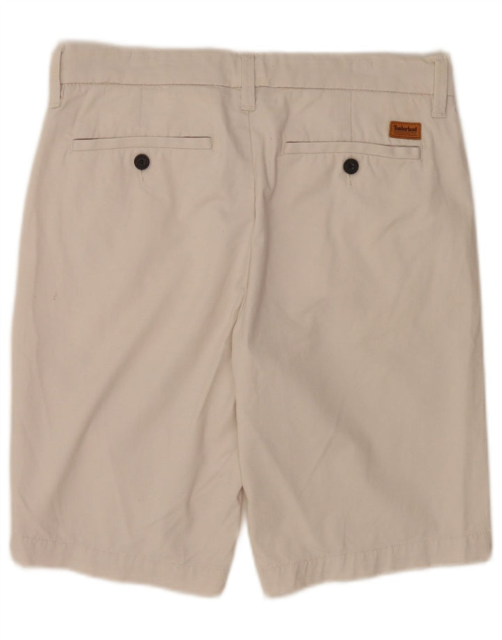 Timberland Short Chino Homme W29 Medium Blanc Cassé Coton