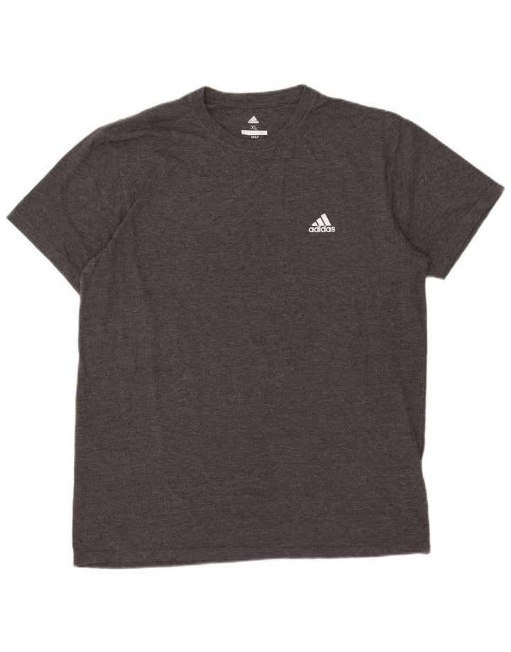 Adidas T-Shirt Homme Top XL Gris Polyester